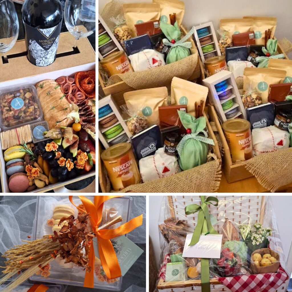 Caixas de Café da Manhã e Happy Hour Corporativos alecrim