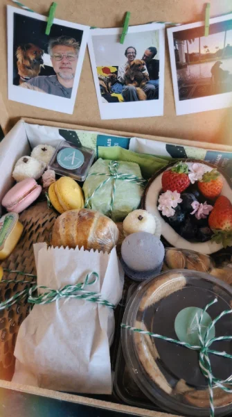 cesta de café da manhã alecrim para 2 pessoas em BH