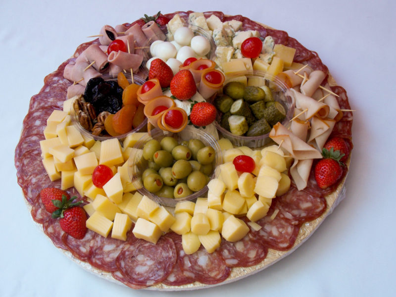 tábuas de frios simples
