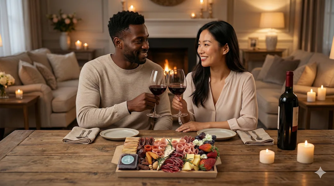 Combinações artesanais de queijos, frios e acompanhamentos pensadas para reunir à mesa