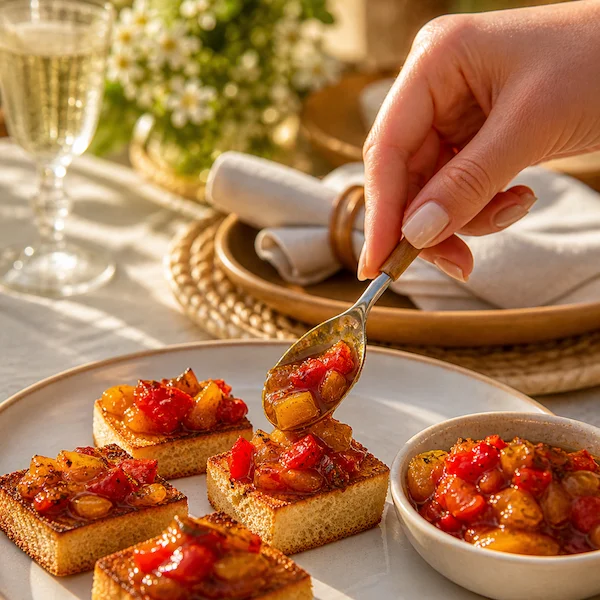kit aperitivo com antepastos e torradas presente sofisticado alecrim bh